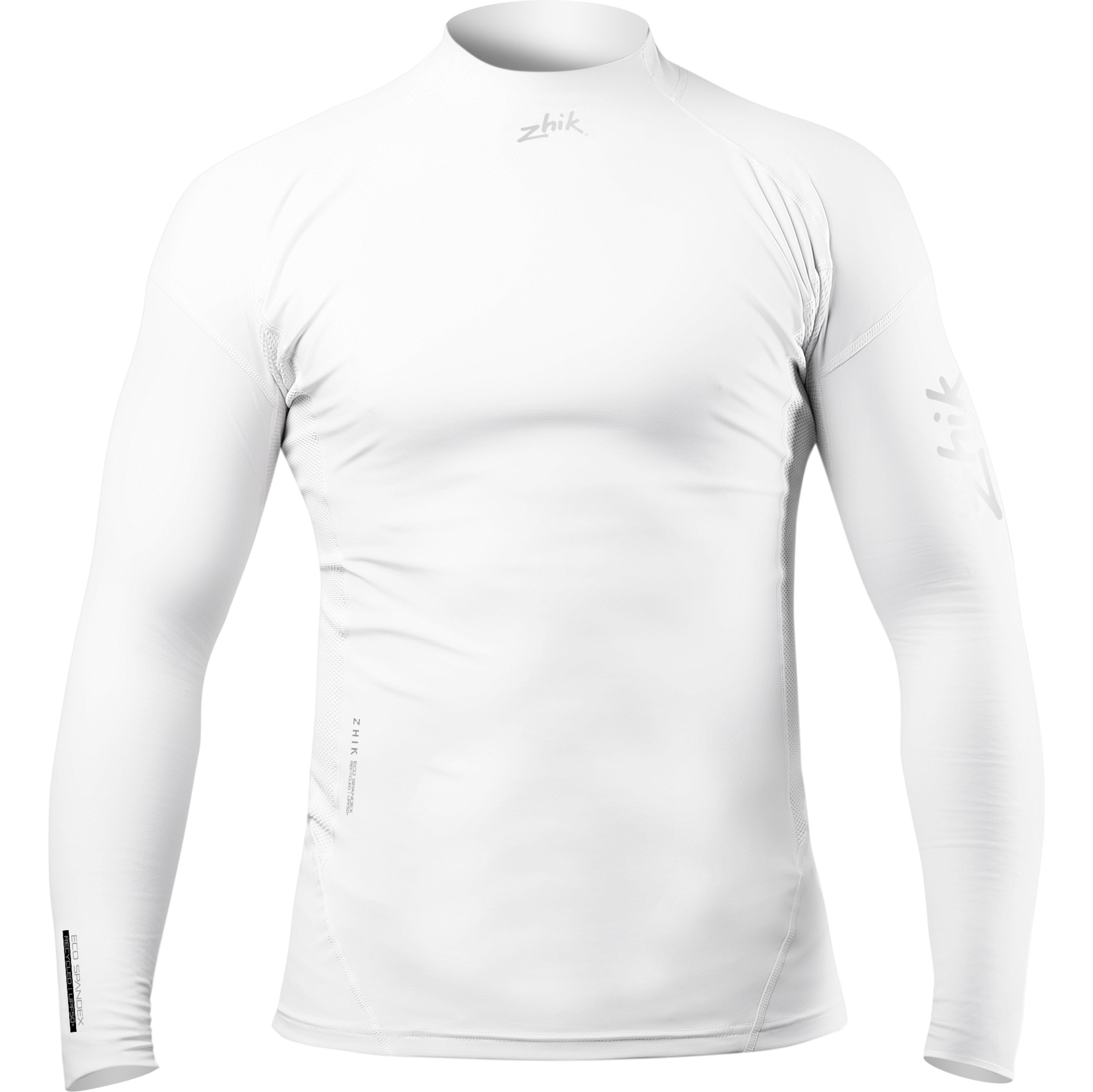 2024 Zhik Mens Eco UPF50 Long Sleeve Spandex Rash Guard DTP0063